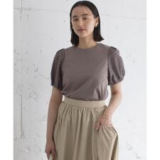 華感コンビネーションスリーブ カットソー