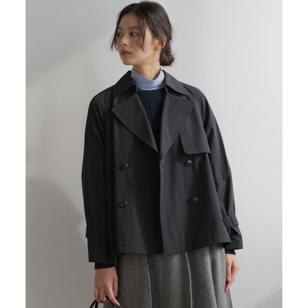 Lily brown♡ショート丈　トレンチコート LILY BROWN（リリーブラウン）の「ショート丈トレンチコート