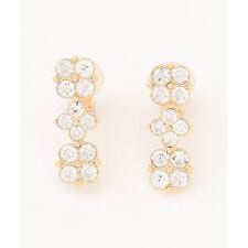 【Flower Collection】プチフラワービジューイヤリング