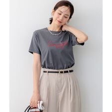 ロゴ刺繍 Ｔシャツ