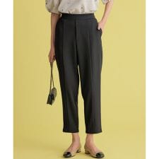 【WEB限定】ジョーゼットジャージーテーパード パンツ