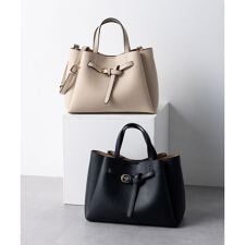 フロントベルト2WAYハンド バッグ