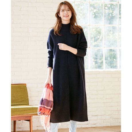 ｏｇｇｉ ｊｐ掲載 ウールカシミヤ ハイネック ニットワンピース 組曲 Kumikyoku Opwlbw0555 ファッション通販 マルイウェブチャネル