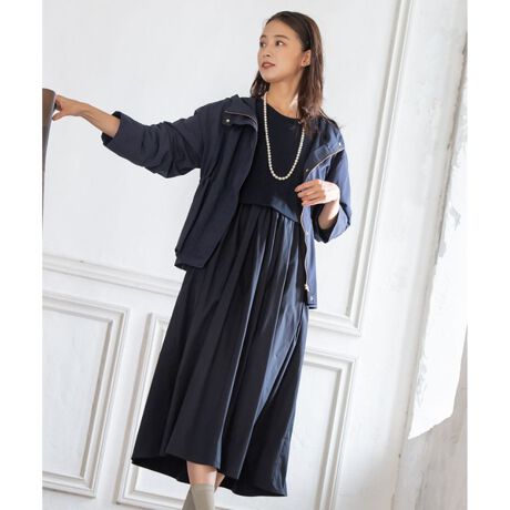 洗える】ドッキング ワンピース | 組曲(KUMIKYOKU) | マルイウェブチャネル