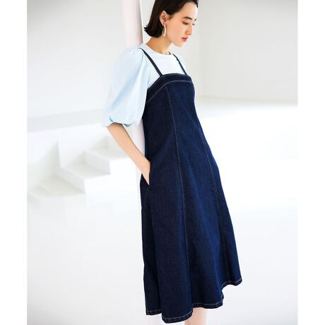 人気商品につき追加販売 ライトデニムキャミ ワンピース 組曲 Kumikyoku Opwlns0400 ファッション通販 マルイウェブチャネル
