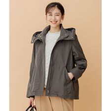 【洗える】ライトフーディ　アウター