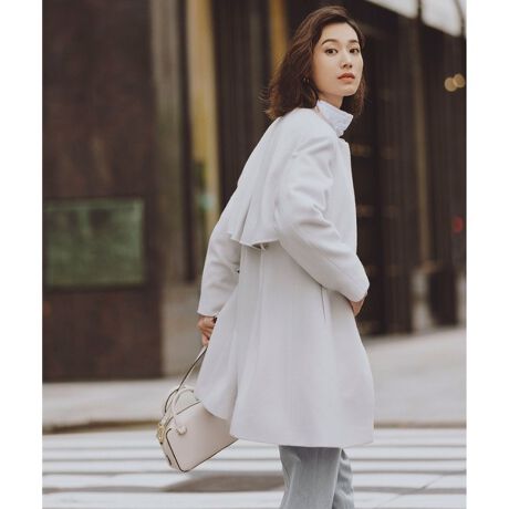 値下げ】Tiara タスランロングコート（Tiara コート トレンチコート  