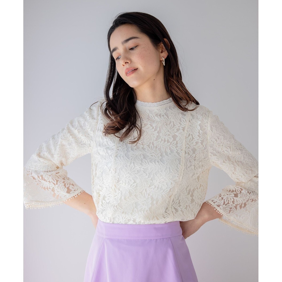 組曲のお花のブラウス♪