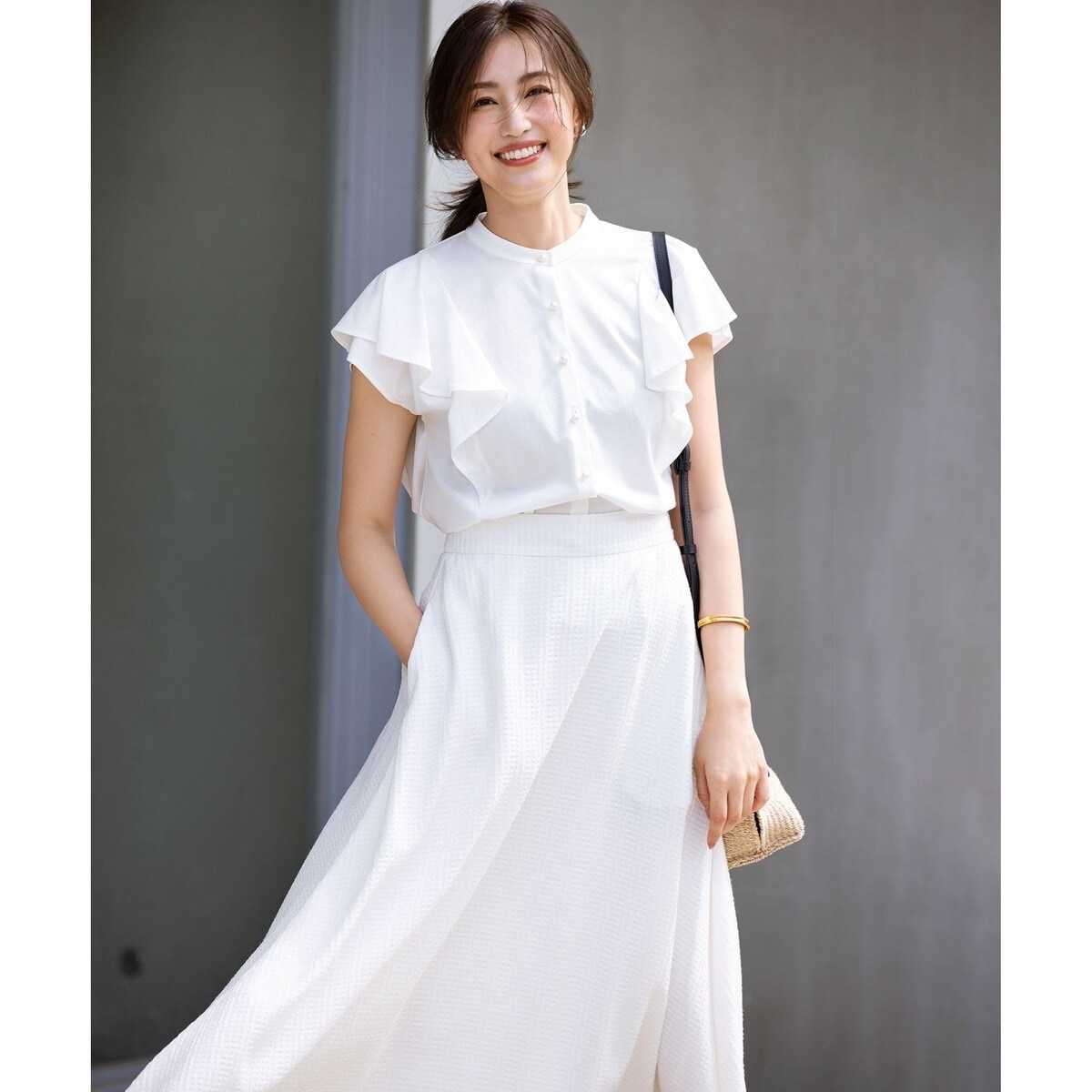 中村アンさん着用】ライトタッサー フーデットジャケット(番号2D34