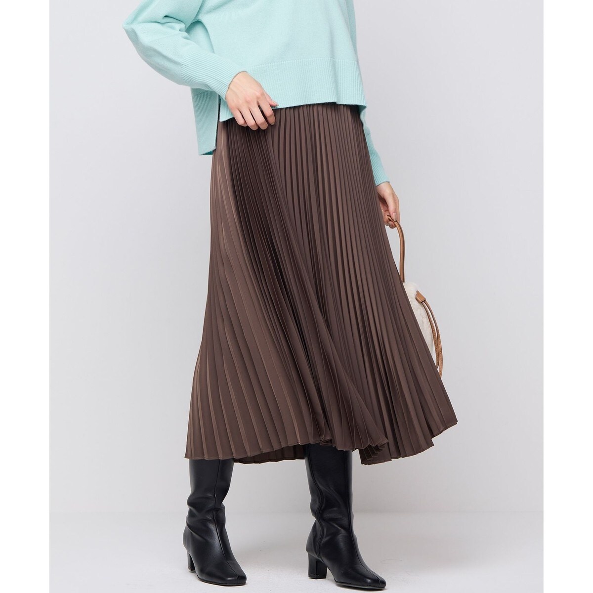 ■201904即決■ 組曲 KUMIKYOKU PURETE 新品チェックプリーツスカート　TLL（160～170）No.2　下げ札なし □05即決□ 組曲KUMIKYOKU PURETE新品チェックスカート2⁄2 TL セール