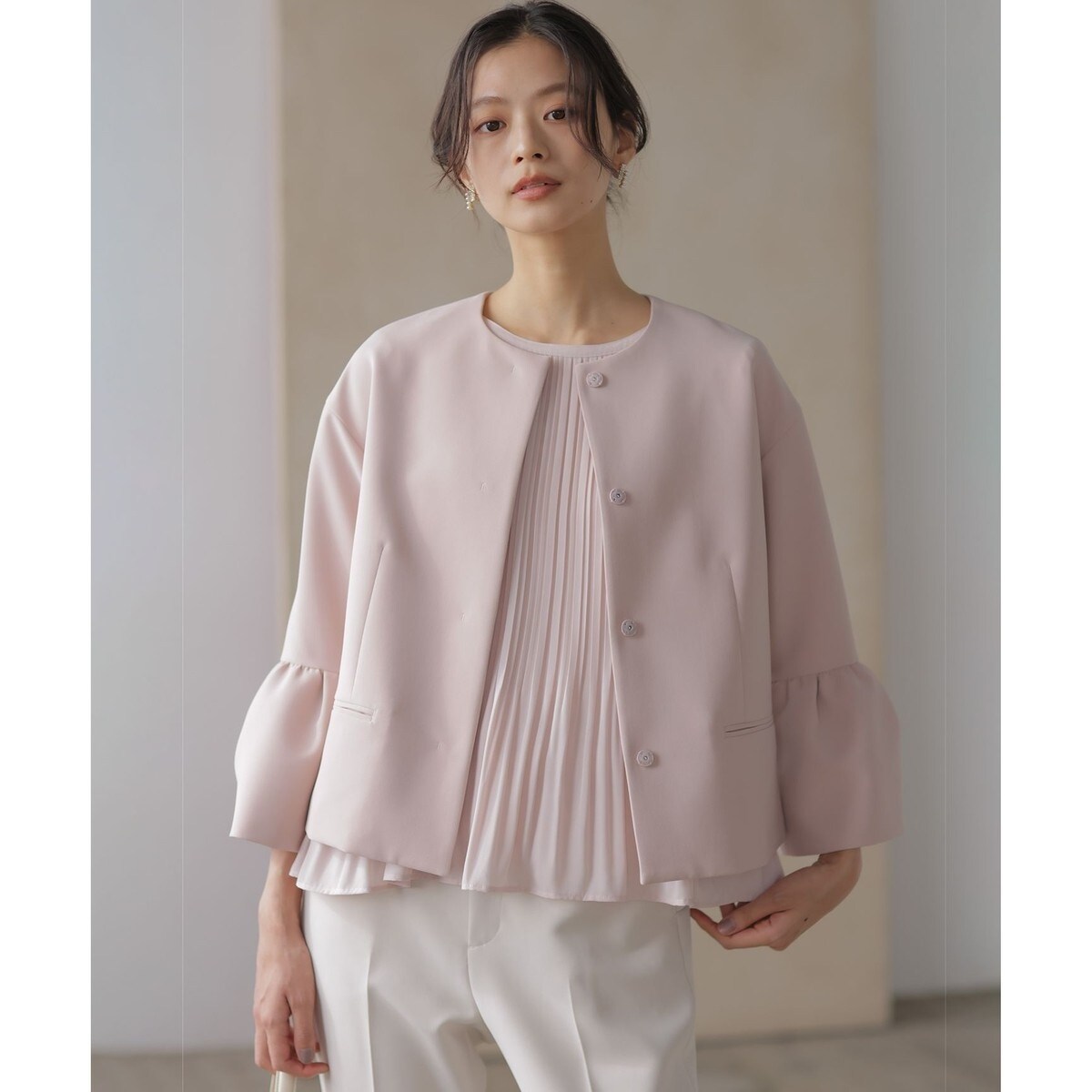 組曲 コンフォータブル アムンゼン ノーカラージャケット M サイズ2