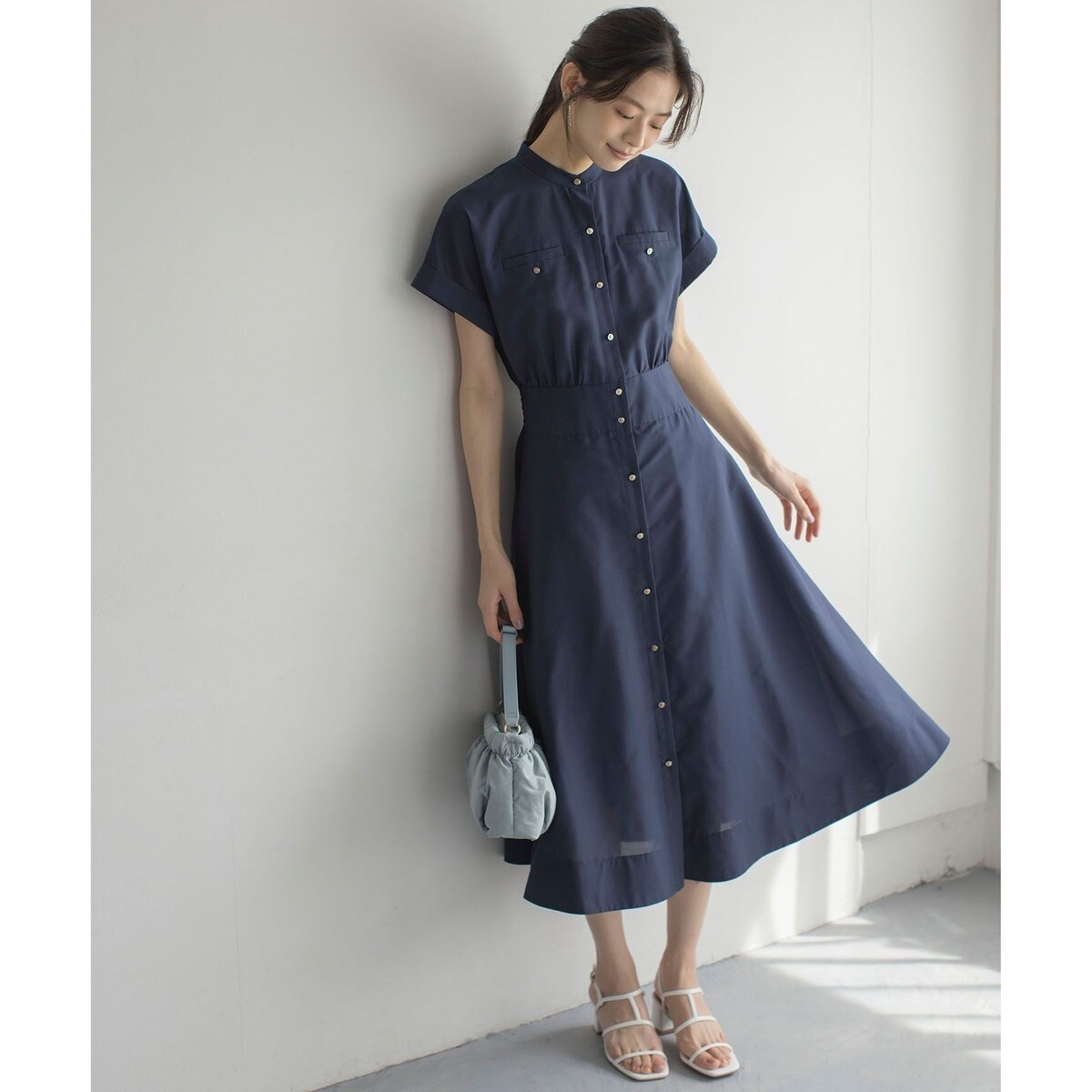 K du ciel ワンピース 120cm 揺らめくアートに重なるポップな花柄ロングワンピース – ONE