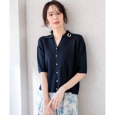 【一部先行予約・WEB限定】ポップコーンアーガイルスキッパー ニット