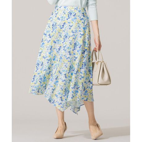 洗える マルチパターンプリント フレアスカート 組曲 Kumikyoku Skw2is03 ファッション通販 マルイウェブチャネル