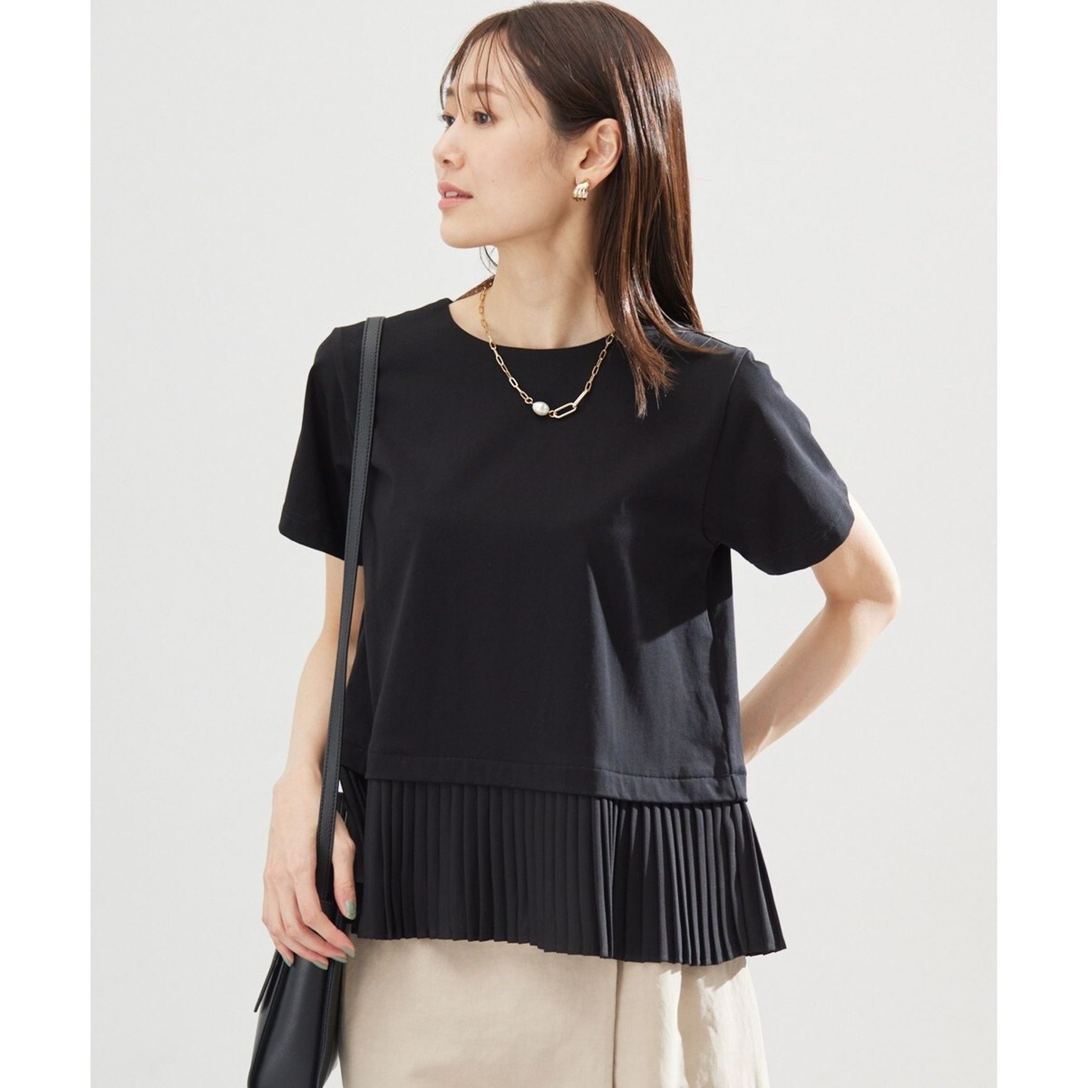 コットンベア天竺 カフス袖ロングTシャツ コットンベア天竺 カフス袖ロングTシャツ | 組曲(KUMIKYOKU