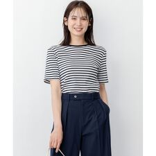 ベーシックリブ Tシャツ | 組曲(KUMIKYOKU)