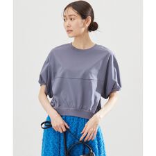 【WEB限定・接触冷感・UVケア】クールプレーティング天竺スエットライク カットソー