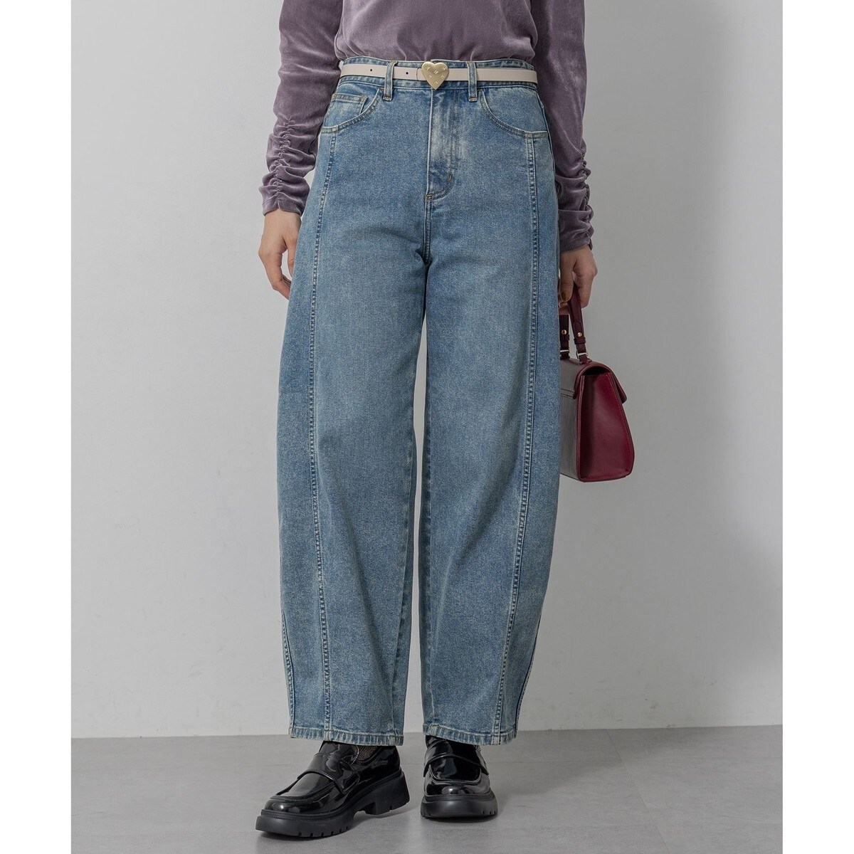 デニムクロップドパンツ | かぐれ(kagure) | マルイウェブチャネル