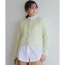 【加藤ローサさん着用 / 前後着用可】コットンタッチシャーティング刺繍入り ブラウス