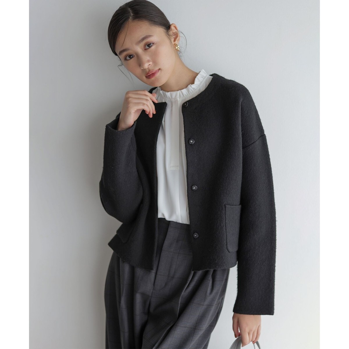 ウォッシャブルグロッシーツイルはおりジャケット | ノーリーズ