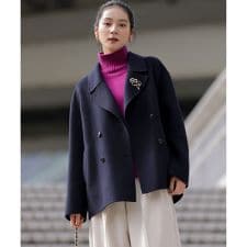 ダブルブレストリバー コート