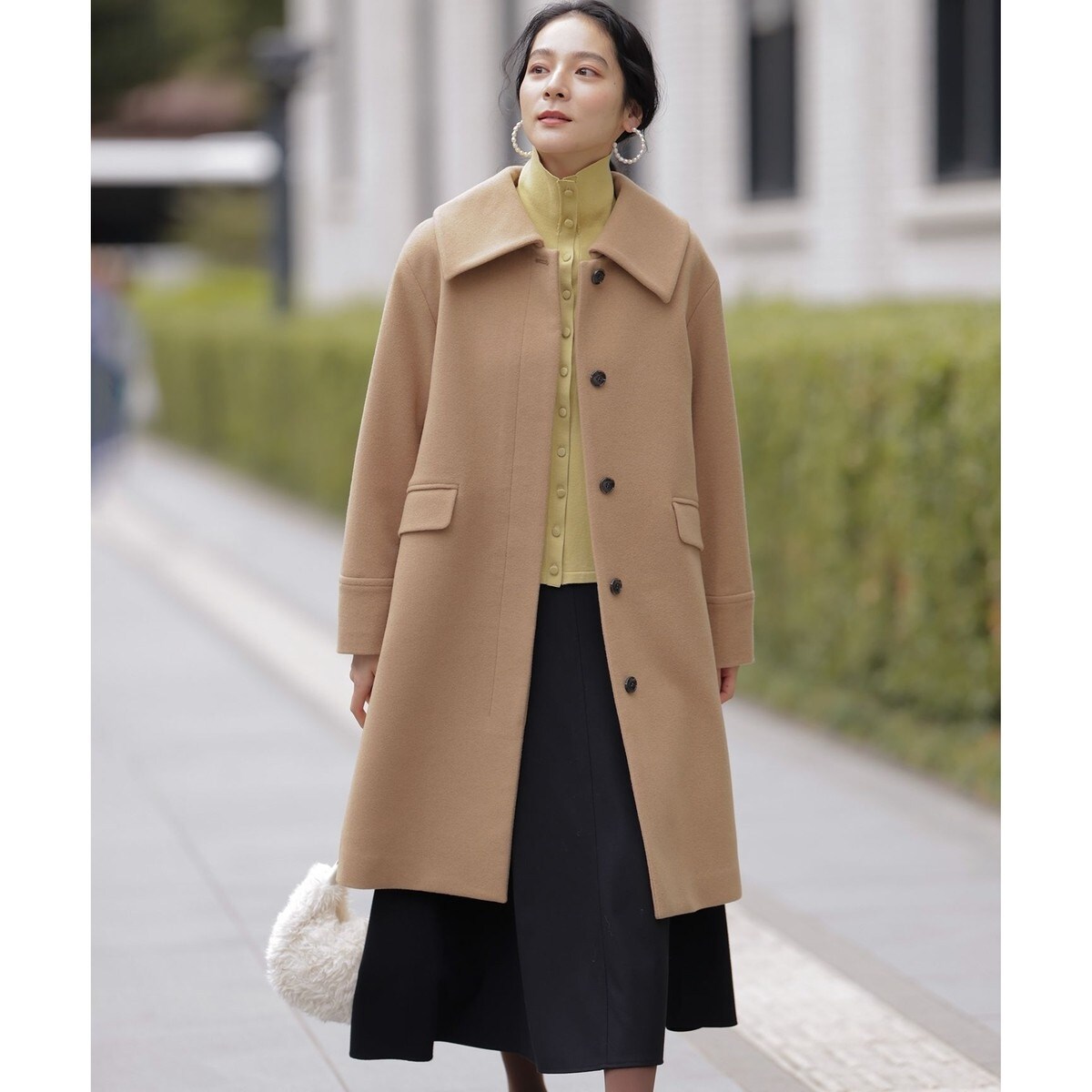 ウールボンディングミドルコート | アダムエロペ(ADAM ET ROPE