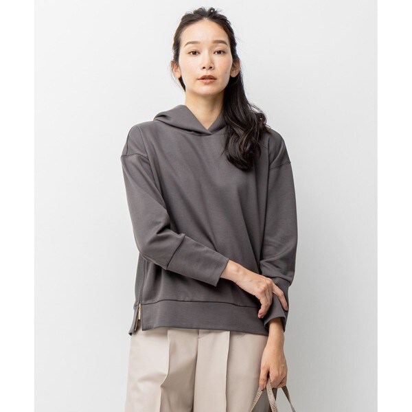 23区 【洗える】SOFT FRENCH TERRY パーカー44 未使用品 VERY3月号掲載