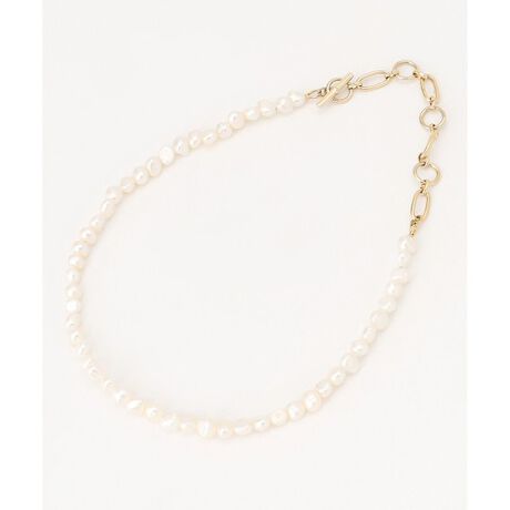 淡水パール ネックレス 自由区 Jiyu Ku As2via04 ファッション通販 マルイウェブチャネル