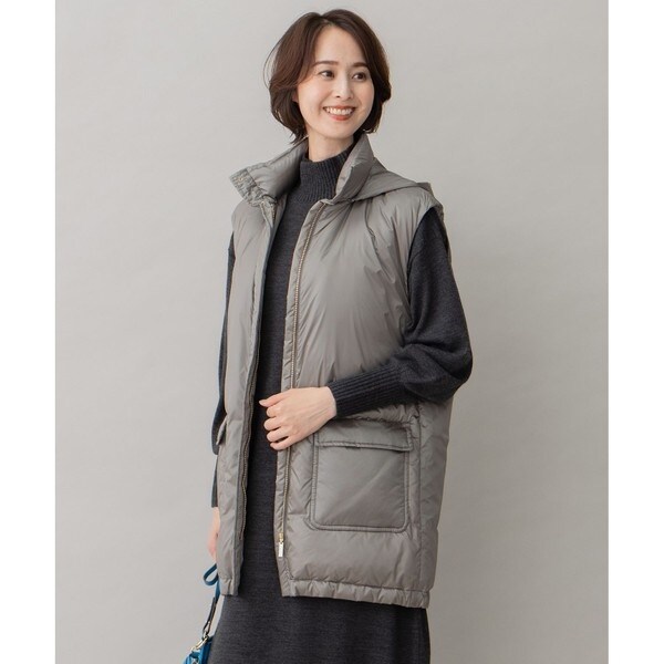 【新品】自由区　ライトダウンジレ　38 洗える】ライトダウン ジレ / 自由区 | ファッション通販 【公式