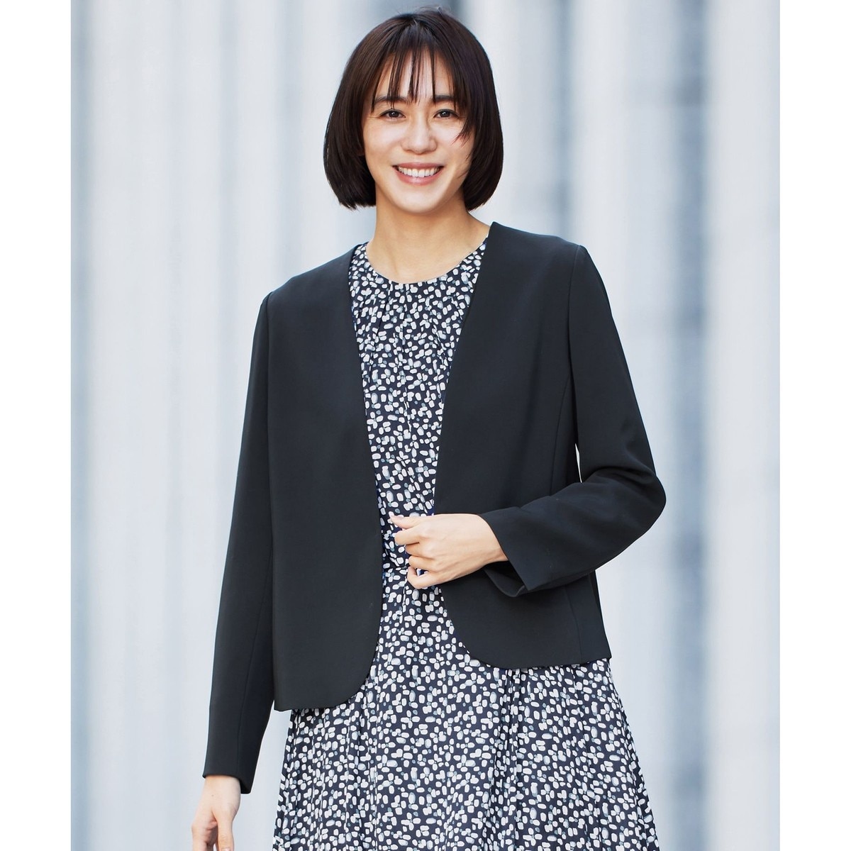 セットアップ対応・洗える】トリアセダブルクロスノーカラー