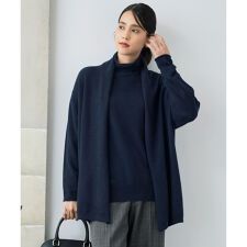 【洗える】ソフトウールハイゲージ カーディガン