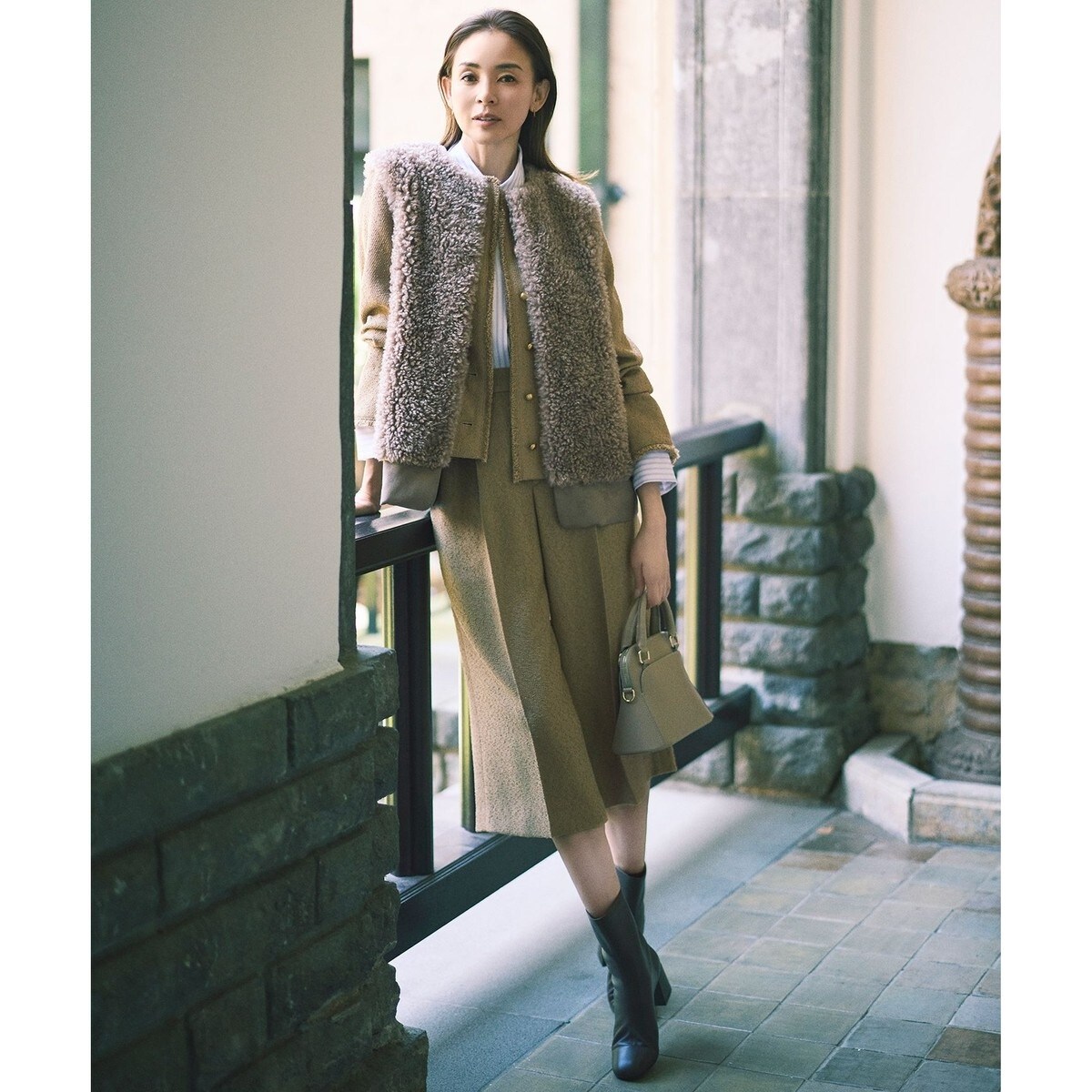 SHIHOさん着用】ブライトリングツイード ジャケット | 自由区(JIYU-KU