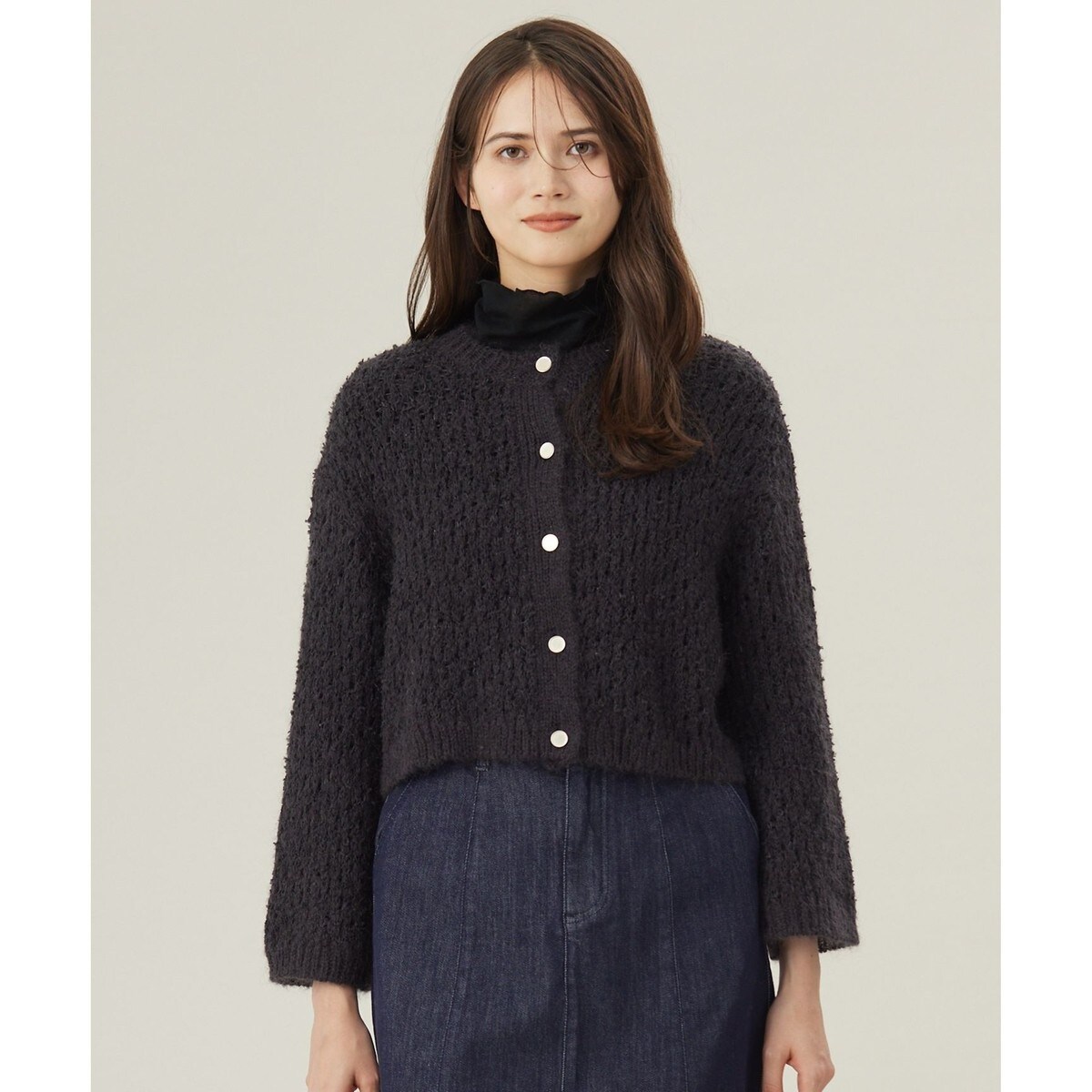 HAKUJI/ハクジ】 ケーブルニットカーディガン | イエナ(IENA) | マルイ