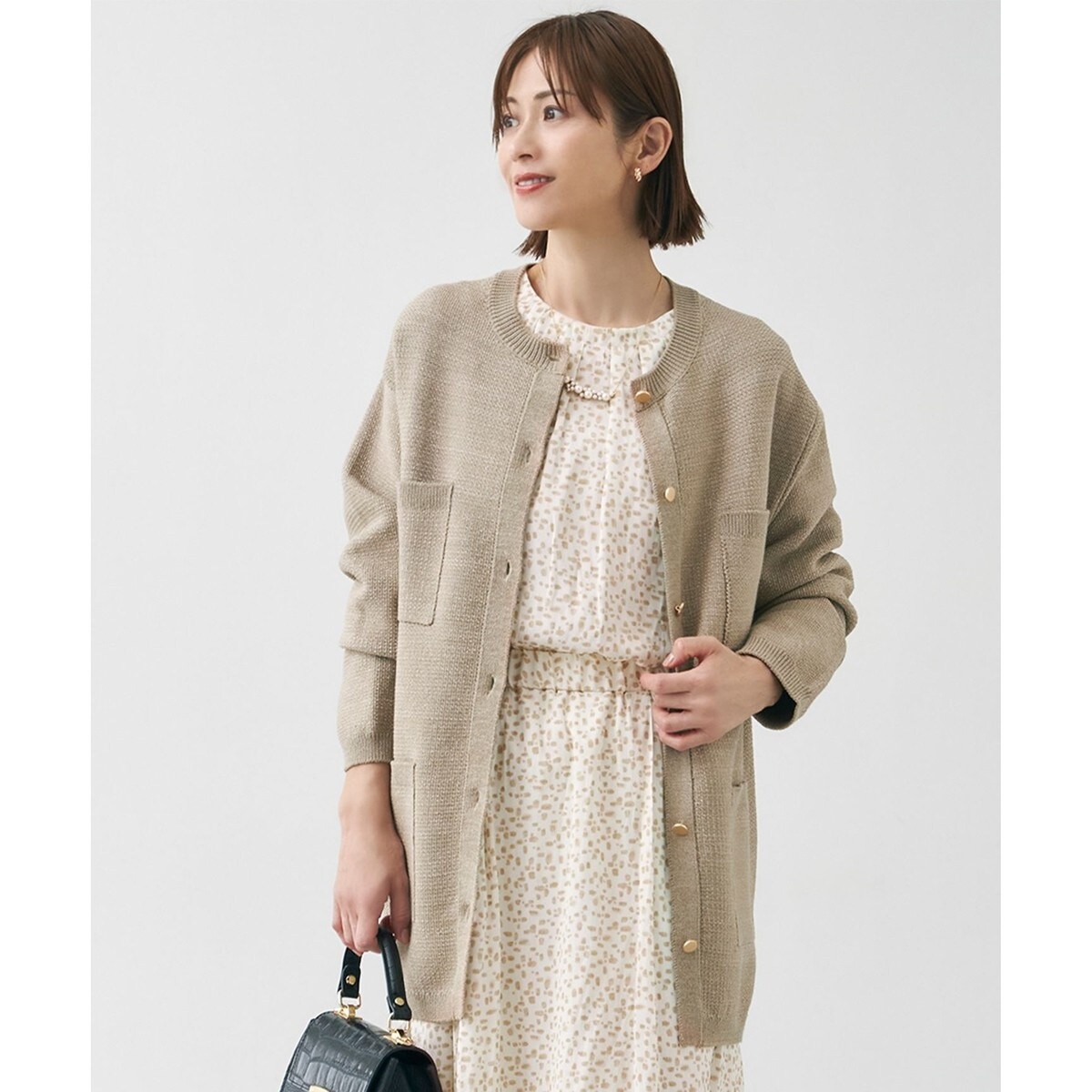 ツイード調ニット ジャケット | 自由区(JIYU-KU) | マルイウェブチャネル