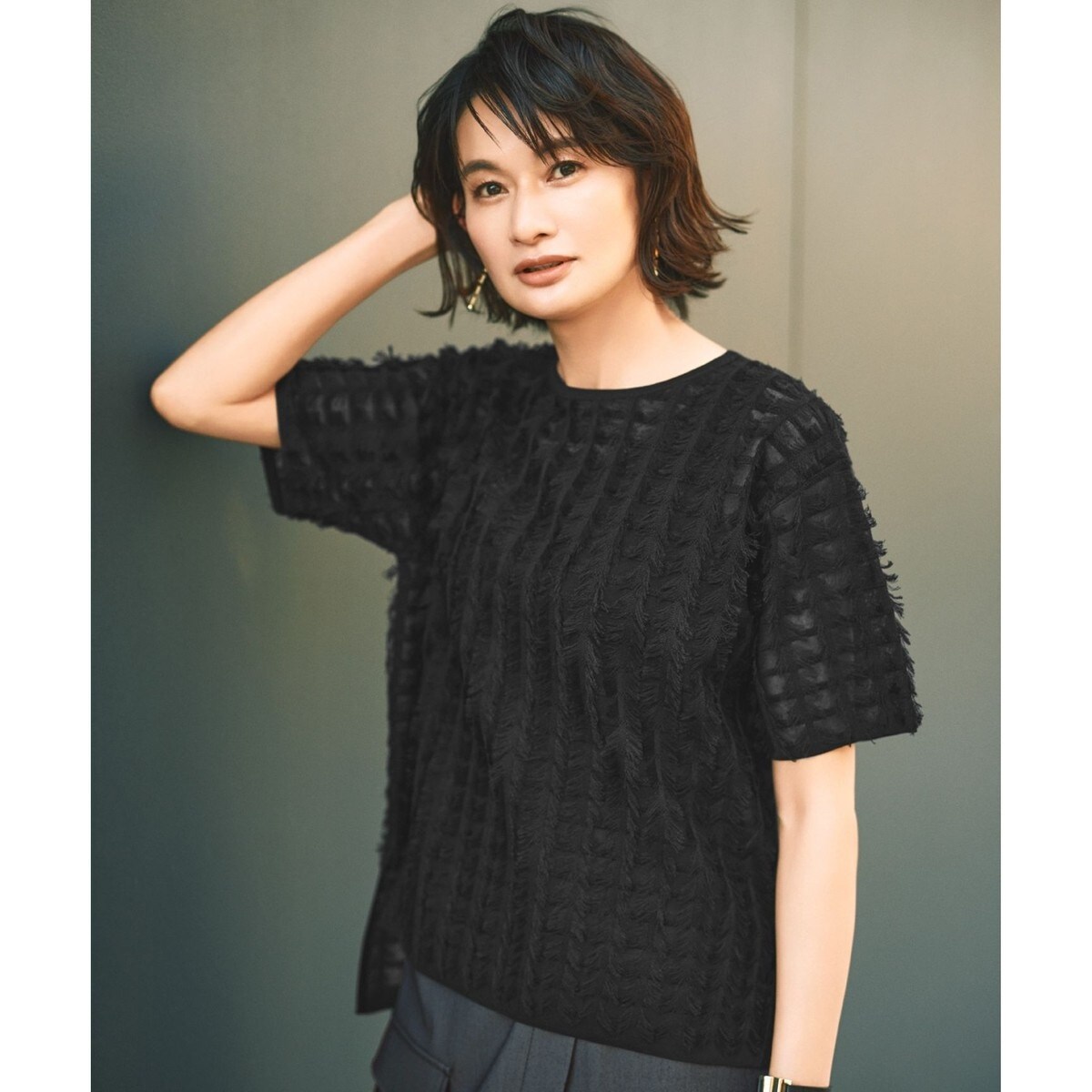 自由区 - 自由区新品　【Unfilo】COWICHAN SWEATER ニットプルオーバー ca000-87669-05b.jpg?basethum=225