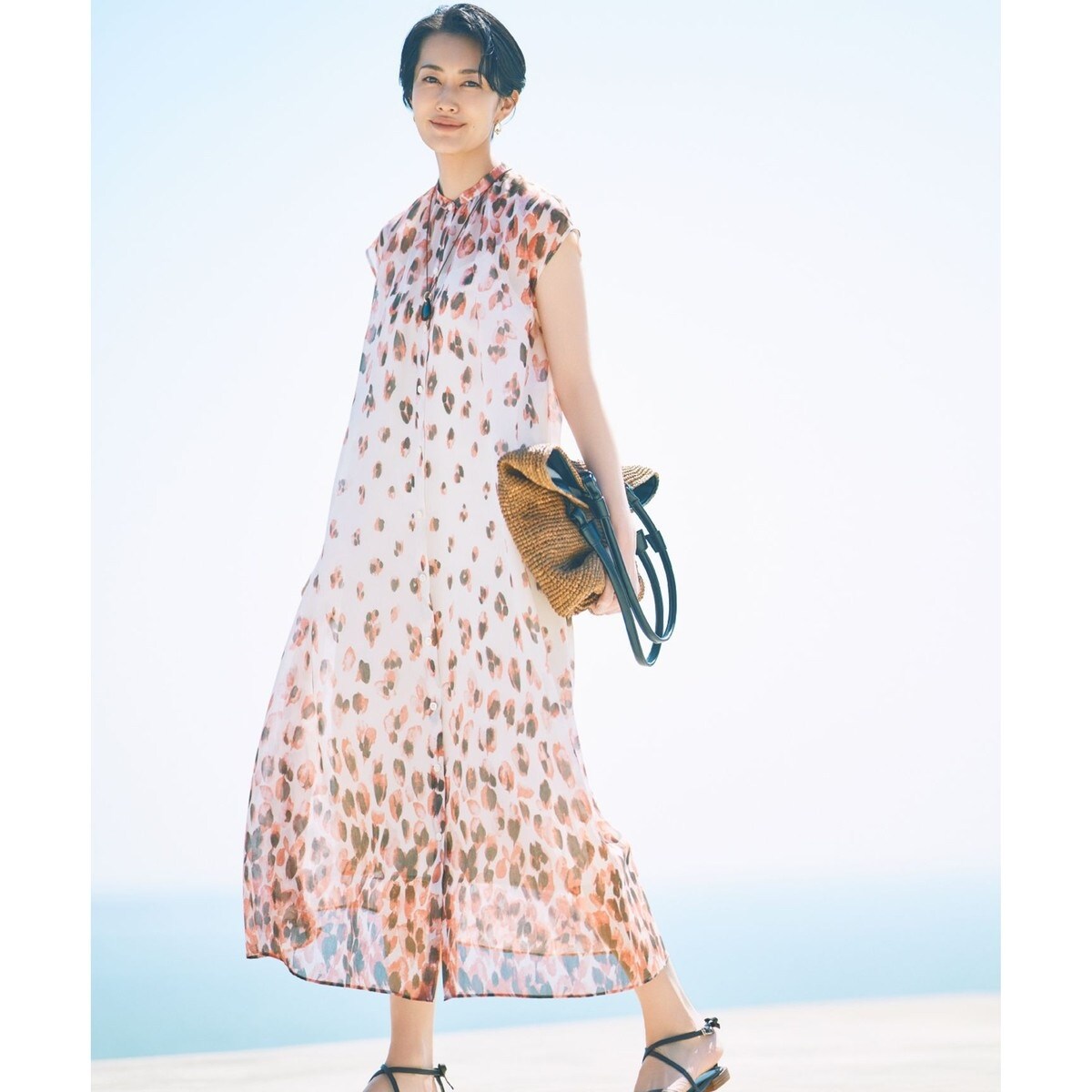 カタログ掲載・洗える】ソフトシルクビエラ ワンピース | 自由区