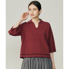 レーヨンストレッチスキッパー ニット