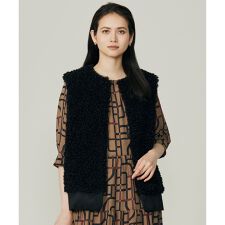 【SHIHOさん着用】カルガンラムエコファー ジレ