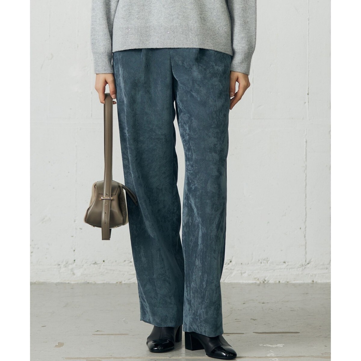 コーデュロイパンツ (青色・ネイビー・ブルー系) の一覧 | マルイ