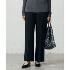 【カタログ掲載】TRギャバ裏起毛ワイド パンツ