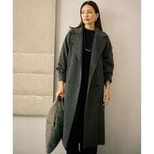自由区(JIYU-KU)の【SHIHOさん着用】Super100sライトビーバーロング コート