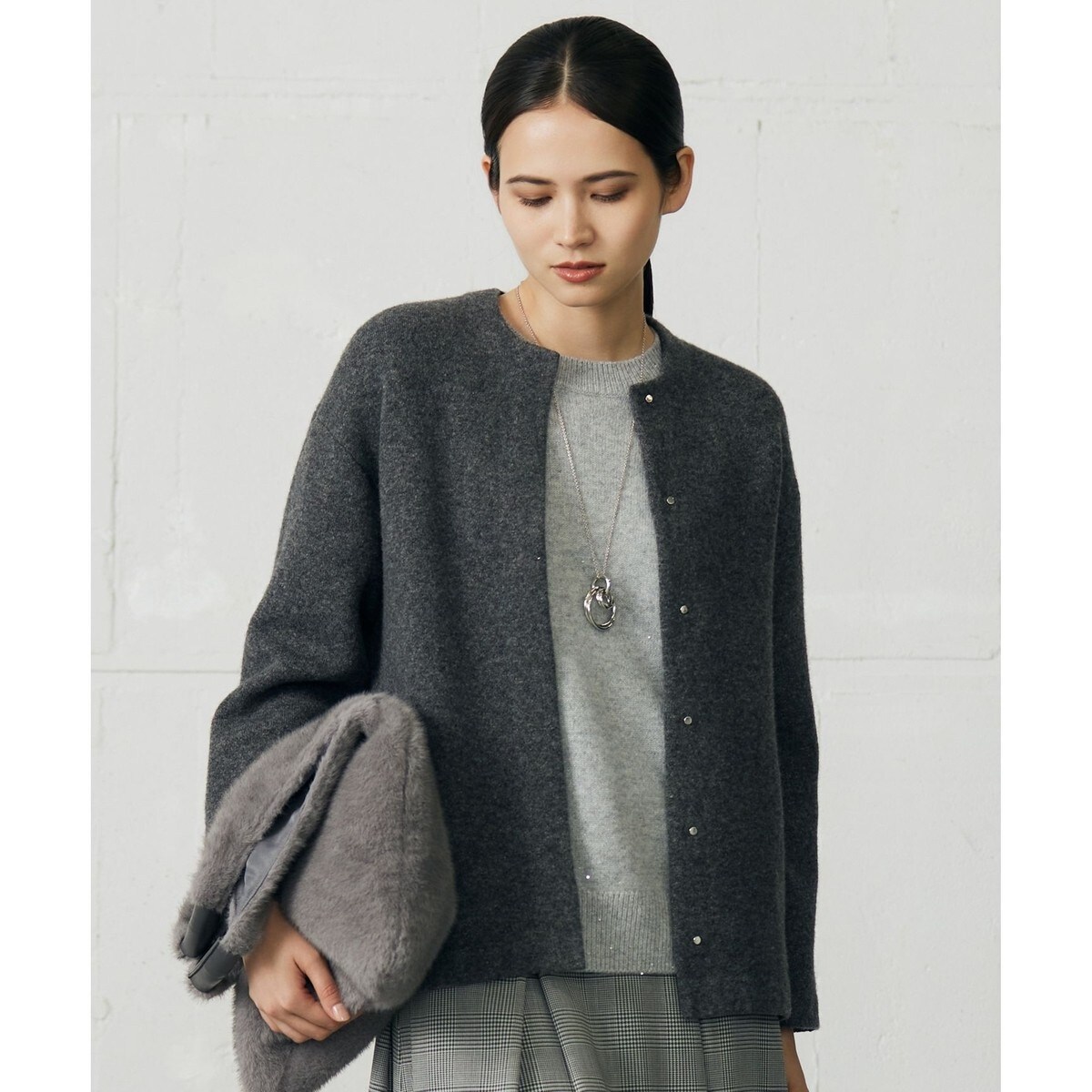 洗える】ブークレーニット アウター | 自由区(JIYU-KU) | マルイウェブ