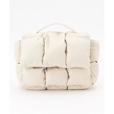 【カタログ掲載】パディングPU2WAYクラッチ バッグ