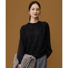 ジャカードコンビ プルオーバー