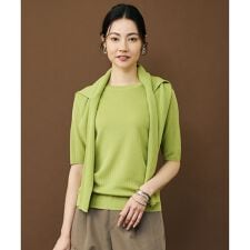 【アンサンブル対応】シアーシルクミックス カーディガン