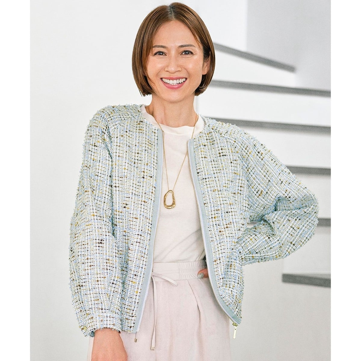 最終値下げ⭐︎自由区⭐︎袖口レース⭐︎ノーカラージャケット新品⭐︎洗える 自由区(JIYU-KU) レディース ノーカラージャケット の一覧 | マルイ