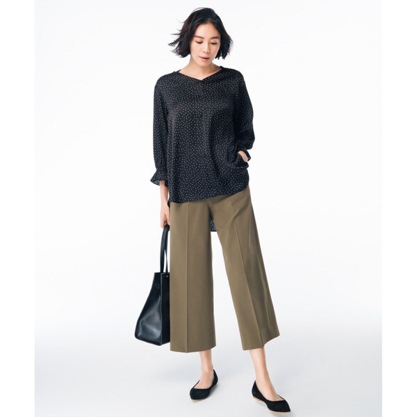 専用＊新品＊自由区 サイロ2WAYストレッチ ワイドパンツ 38