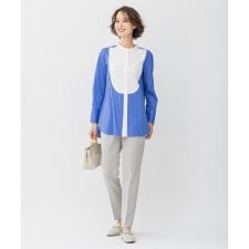 【WEB限定カラーあり/洗える/撥水加工】TRギャバ テーパード パンツ