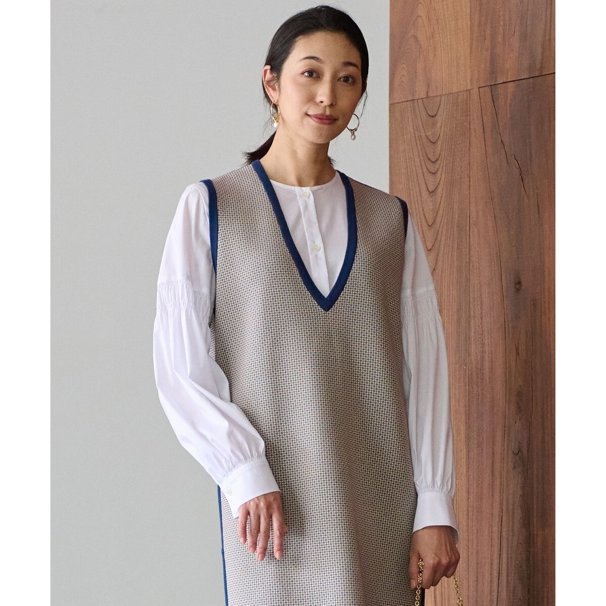 洗える】コットンエンブロイダリー キャミソール | 23区(23KU