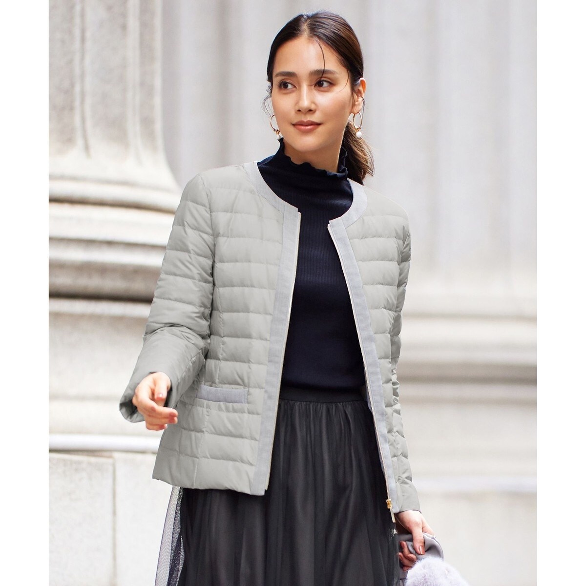 Sサイズ有】LIMONTA ミドル丈ダウンコート | 自由区(JIYU-KU) | マルイ